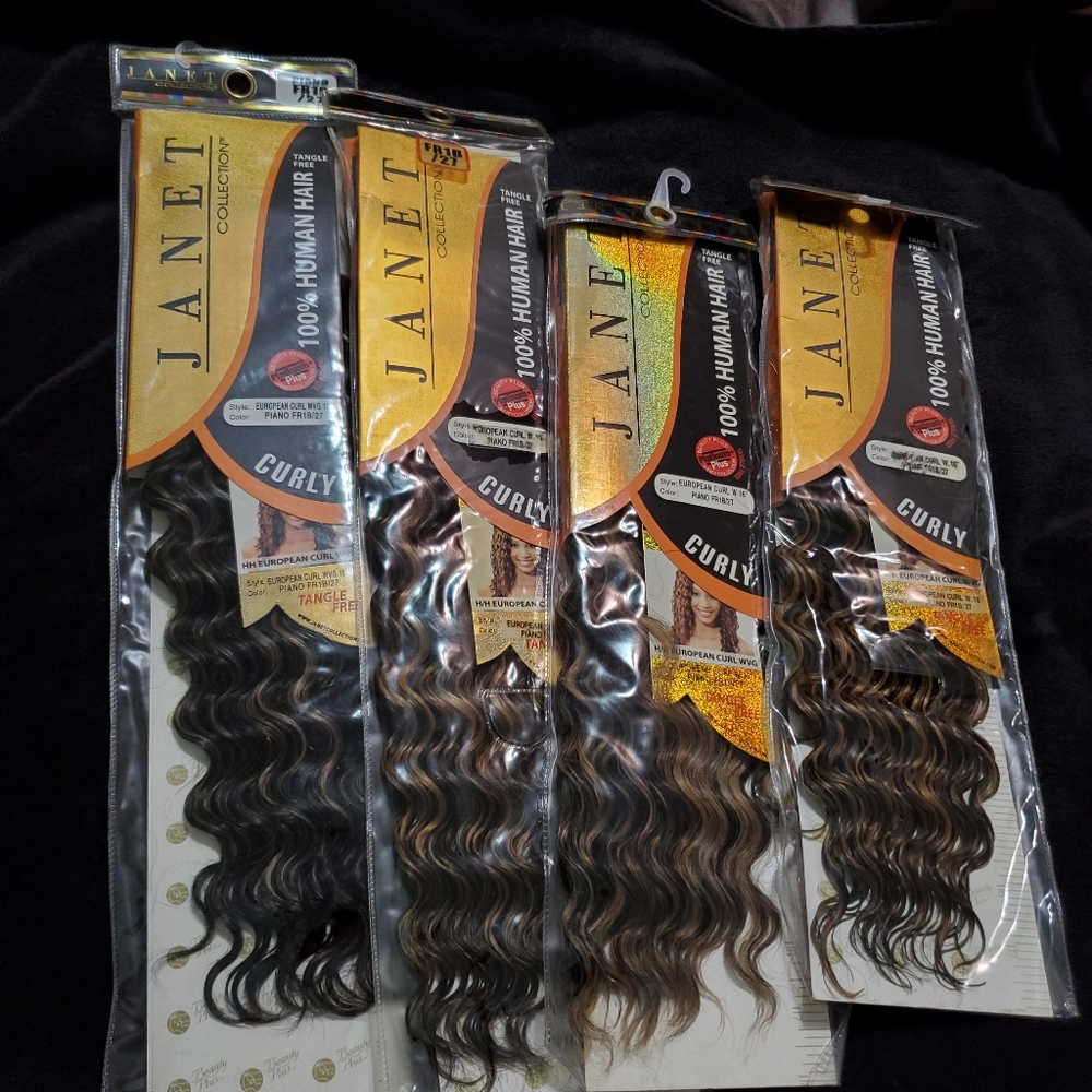 4 packs European Curly 1B/27